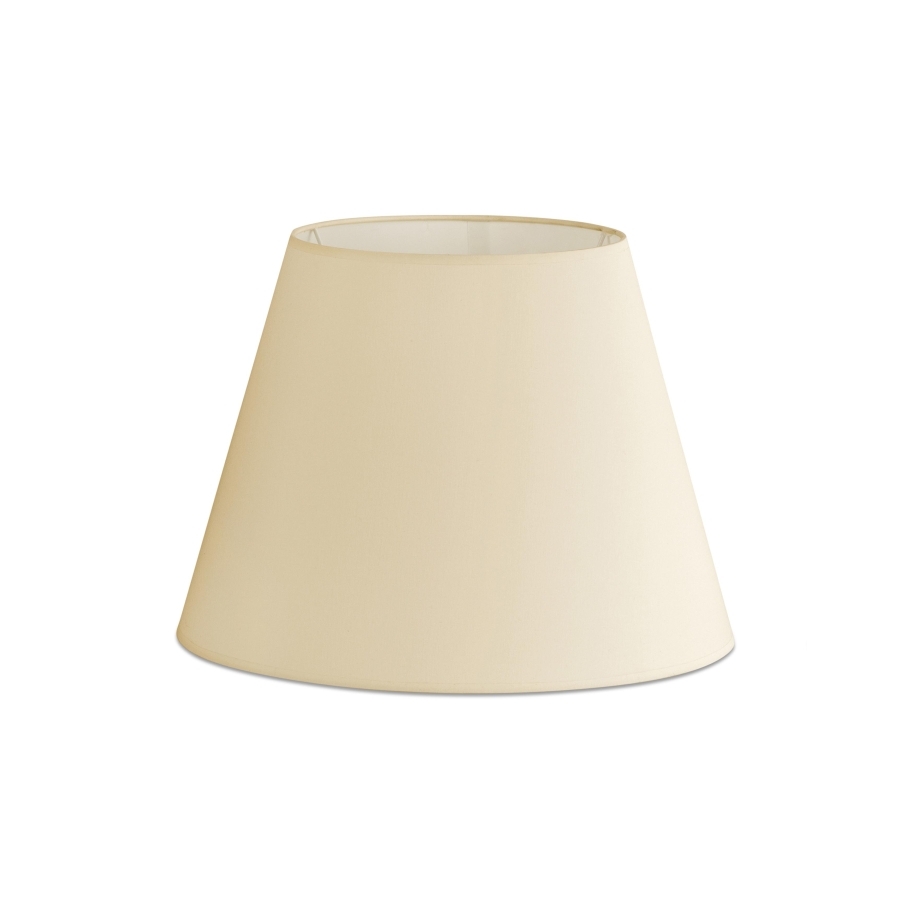 Pantalla Repuesto Velador Plastico Beige 10x12x16 Conica