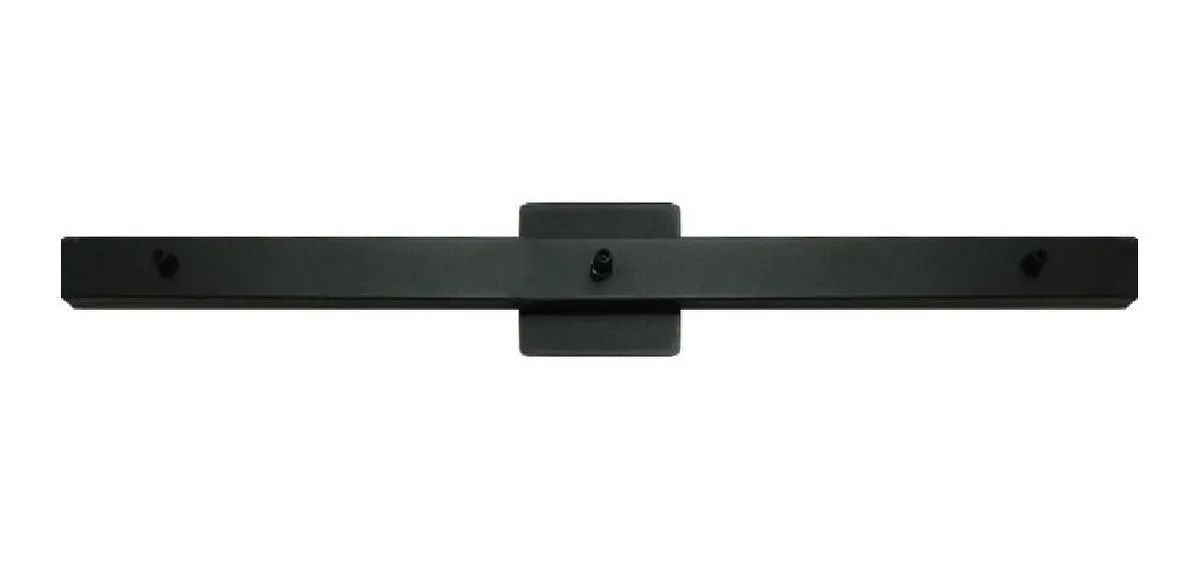 Regleta Floron P/ Colgante 3 Luces S/Cable Negro X-28N/T