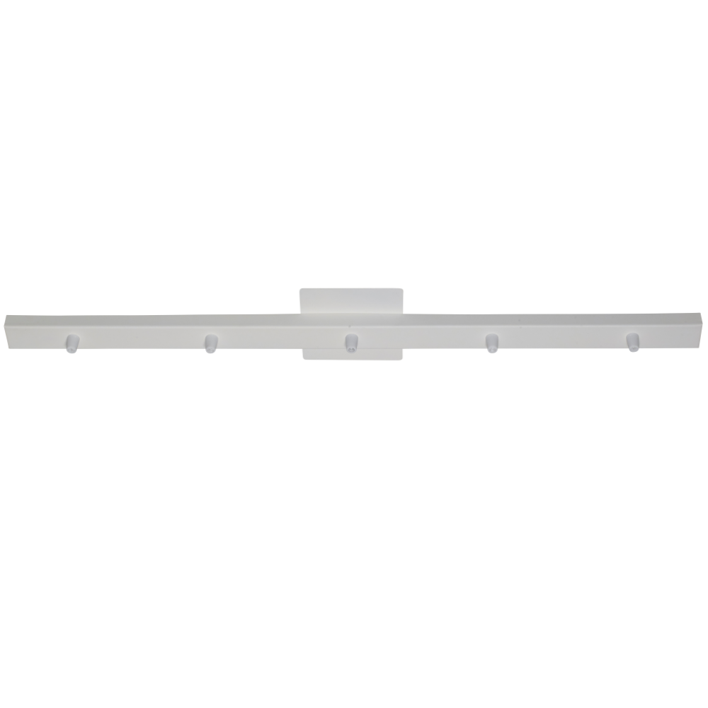 Regleta Floron P/ Colgante 5 Luces S/cable Blanco X-39B/T