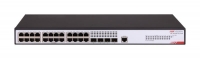 Imagen (DS-3E2528-HI-24T4F) Hikvision Switch POE de 24 puertos Gigabit Smart L2 