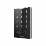 Imagen (DS-K1109DKB-QR) Hikvision Lector de Tarjetas, Contraseña, QR y Bluetooth