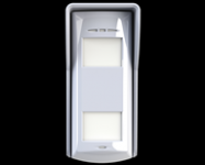 Imagen (DS-PD2-T12P-WEL) Hikvision Detector inalámbrico de tecnología dual para exteriores
