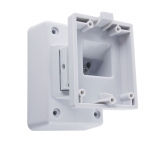 Imagen (DS-PDB-EX-Wallbracket) Hikvision Soporte de pared, para DS-PD2-T10AME-EH y DS-PD2-T12AME-EL. Ajustable a 45 grados izq. y der. (90 en total) Material: Policarbonato.