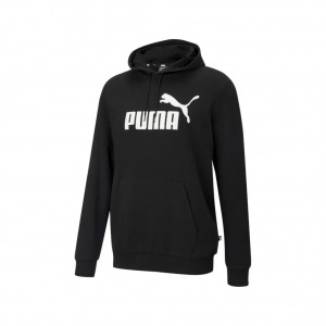 (847058-01) Buzo Puma Big Logo Capucha Negro 