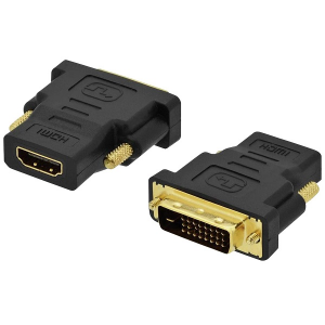 Adaptador DVI M a HDMI H (24 5) Intco 09-017B