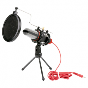 Microfono Streamer Noganet MIC-STO2S Con Tripode