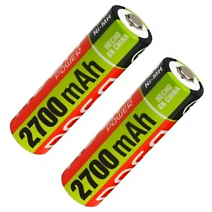 Pilas Recargables Noganet  AA Blister x 2u