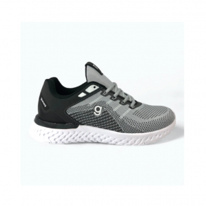  Zapatilla Gummi Jogging Gris/Blanco