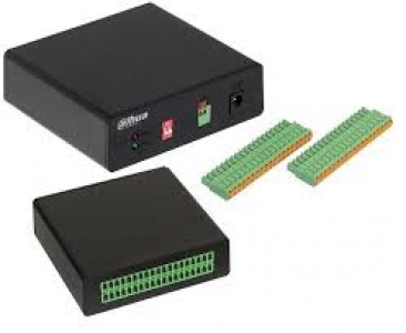 Imagen (arb1606) dahua accesorio para añadir entradas (16) y salidas (6) de alarma a xvr - comunicación por rs485, hasta 4 boxes en serie