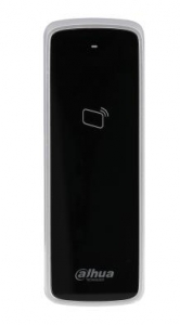 Imagen (asr1200d) dahua lector de tarjetas 13.56 mhz - comunicación rs485 y wiegand apto intemperie ip65 