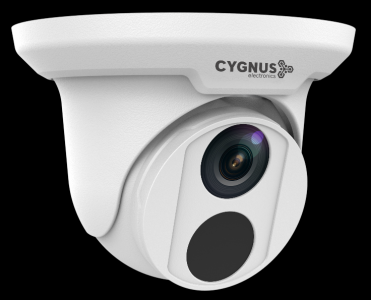 Imagen (cy-ipc-4k-dws) cygnus cámara ip domo 8mp (4k/uhd) ultra h.265 lente fijo (2,8mm) ivs wdr ir 30m