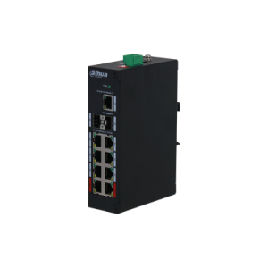 Imagen (dh-pfs3211-8gt-120-v2) dahua switch poe de 8 puertos gigabit