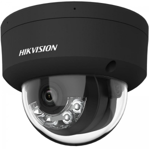 Imagen (ds-2cd2143g2-lis2u/black)) hikvision cámara ip domo 4mpx varifocal acusense negra