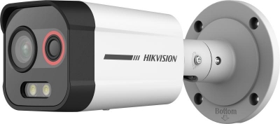 Imagen (ds-2td2608-2/qa) hikvision cámara ip bullet 4mpx térmica híbrida 96×72