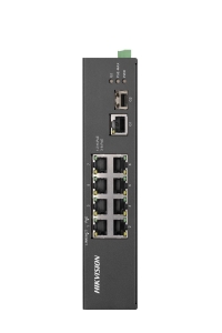 Imagen (ds-3t0310hp-e/hs) hikvision switch poe de 8 puertos