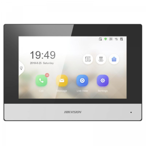 Imagen (ds-kh6320-wte1(o-std)) hikvision pantalla de video intercomunicador