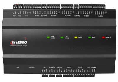 Imagen (inbio-260) zkteco panel para control de accesos para 2 puertas / 4 lectores marca zkteco