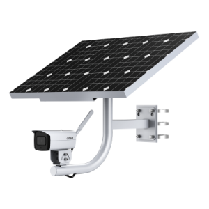 Imagen (kit/dh-pfm378-b60-w/dh-ipc-hfw3241df-as-4g/dh-pfa150) dahua cámara ip bullet con panel solar