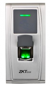Imagen (ma300/id) zkteco terminal para control de accesos y asistencia - huella digital y tarjeta/tag em (125khz) - apto intemperie ip65 marca zkteco